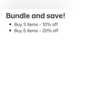 Bundle Deals!!!